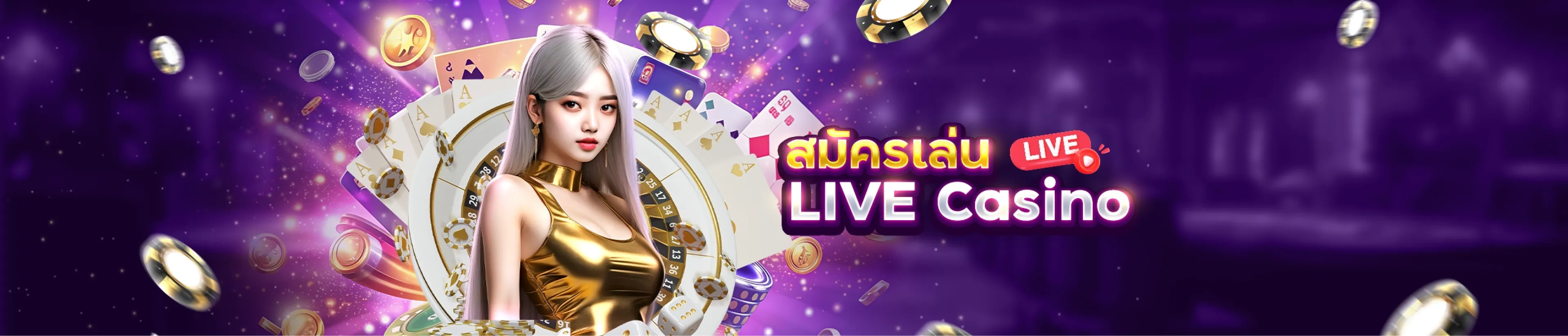 Live Casino Banner